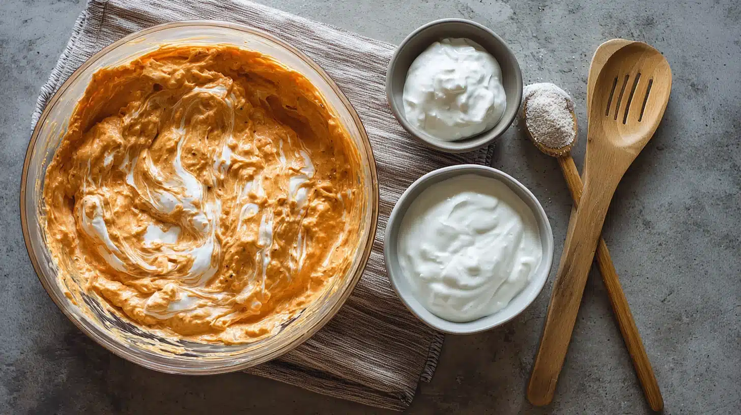 Blending base for buffalo chicken dip healthy recipe