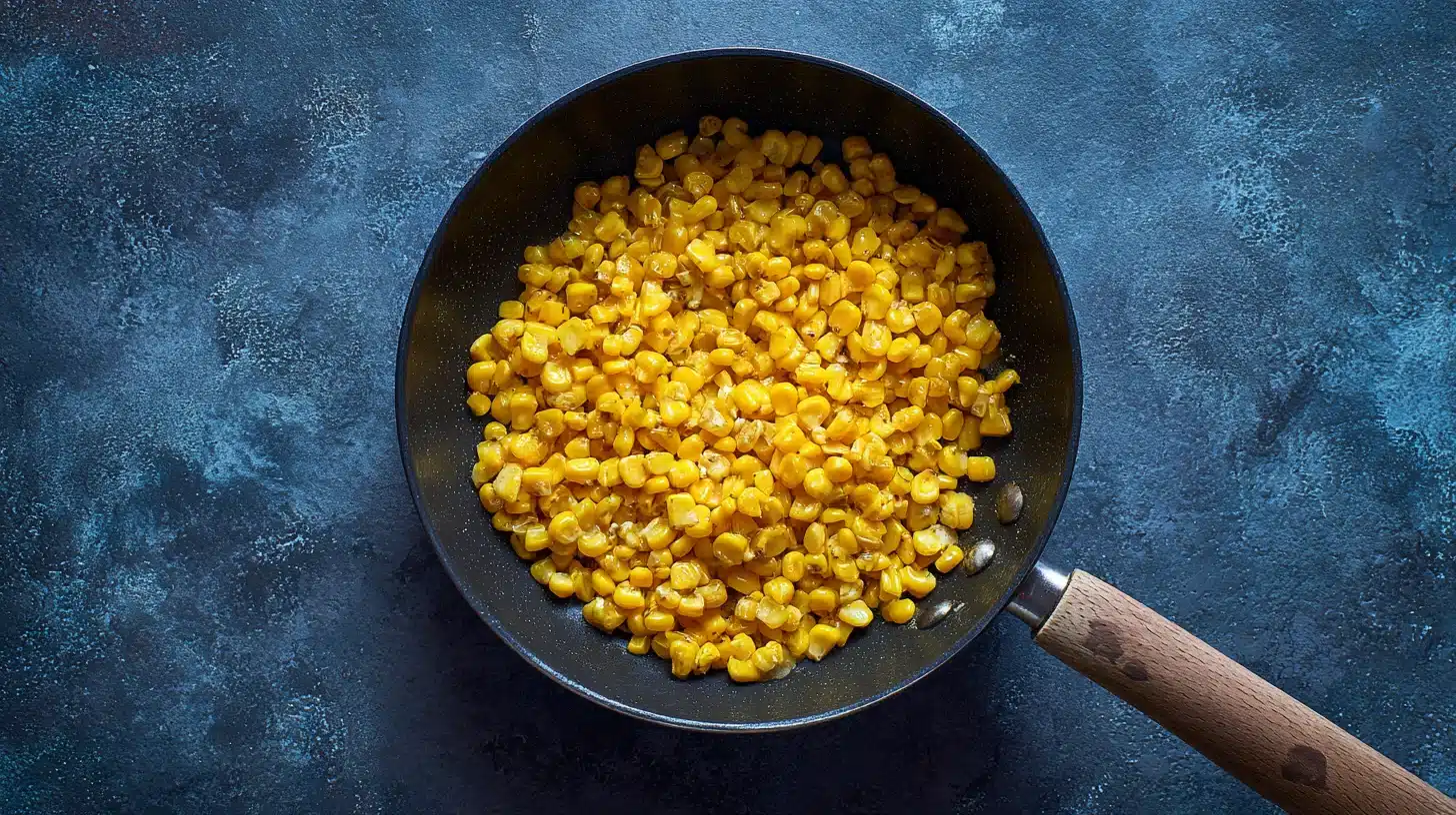 Toasted corn for High Protein Chicken Corn Bowl