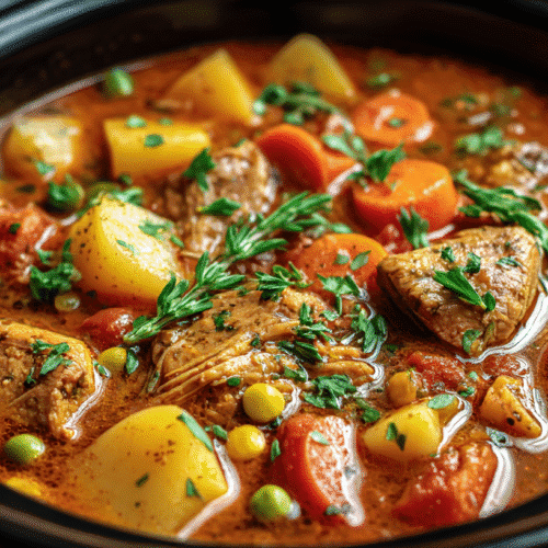 crockpot chicken pot