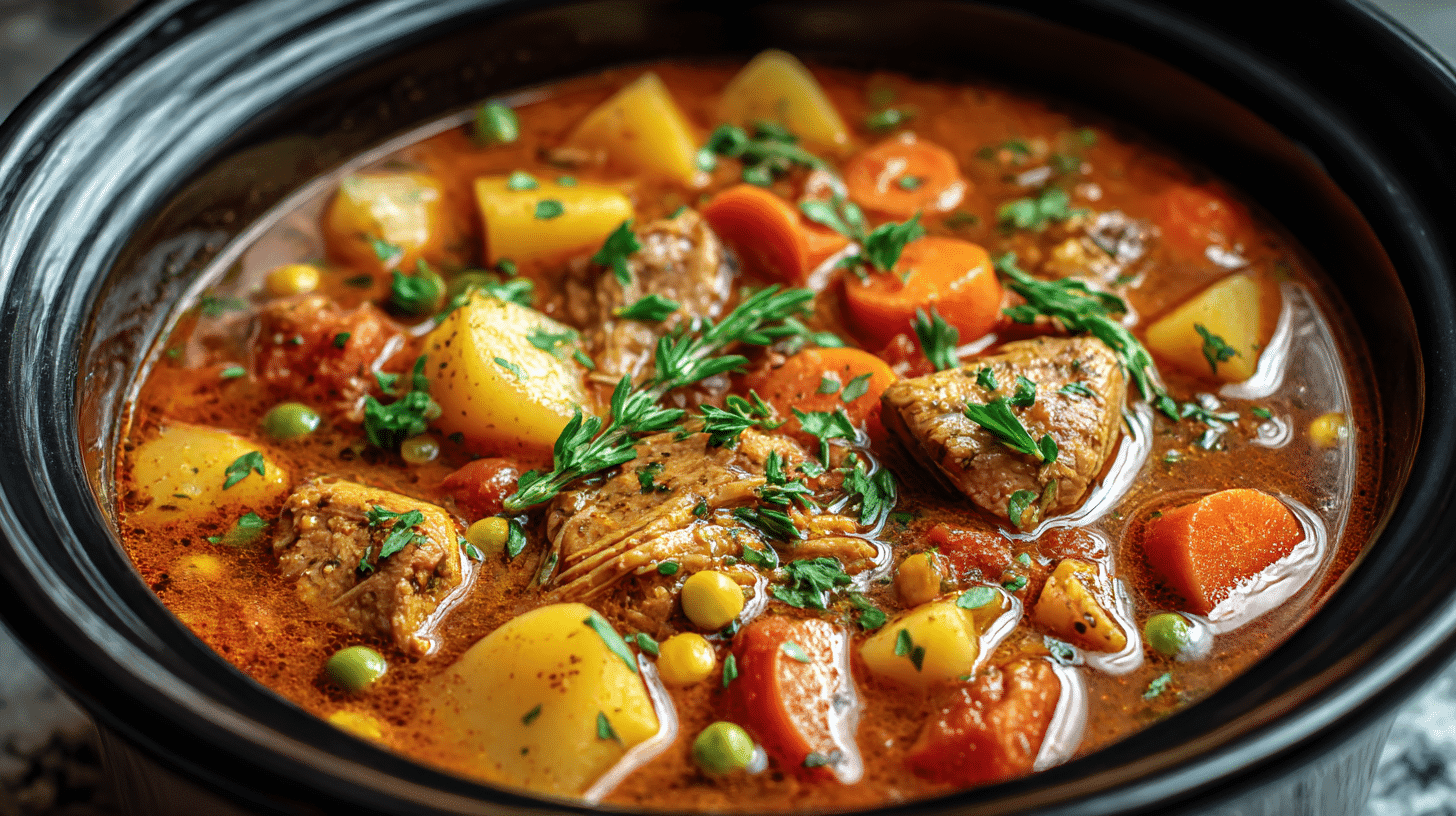 crockpot chicken pot