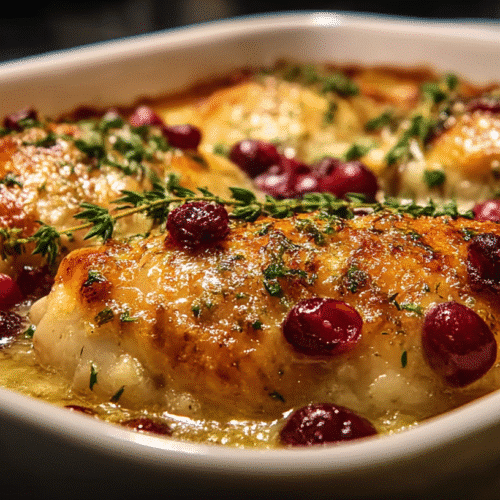 cranberry chicken casserole