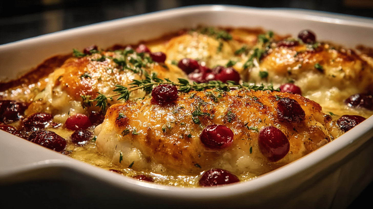 cranberry chicken casserole
