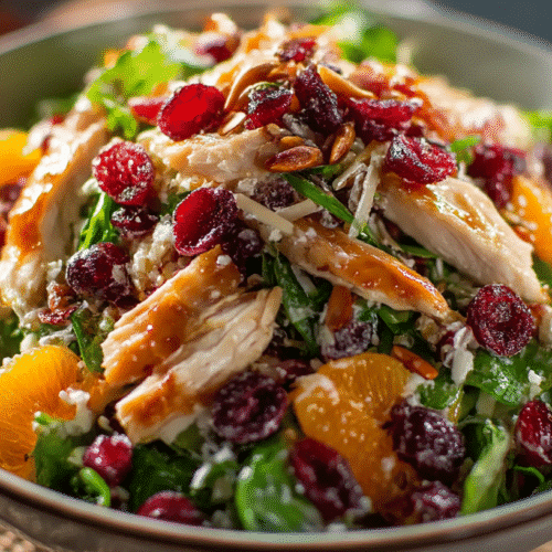 Asian Chicken Cranberry Salad