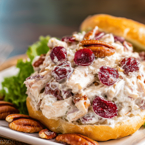 Cranberry Pecan Chicken Salad