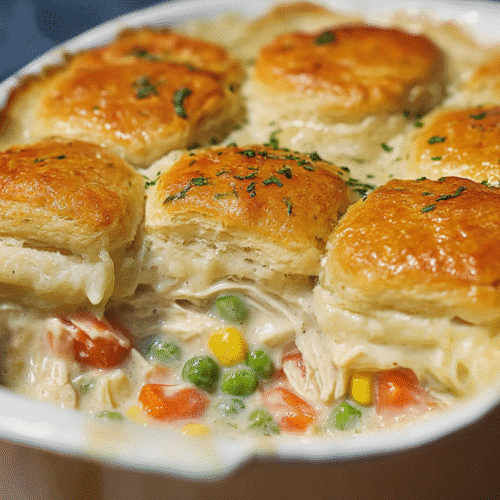 Easy Chicken Pot Pie Casserole