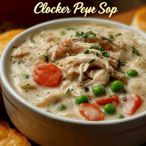 Slow Cooker Chicken Pot Pie Soup