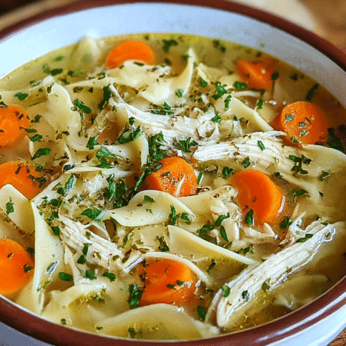 Easy Chicken Noodle Soup Recipe