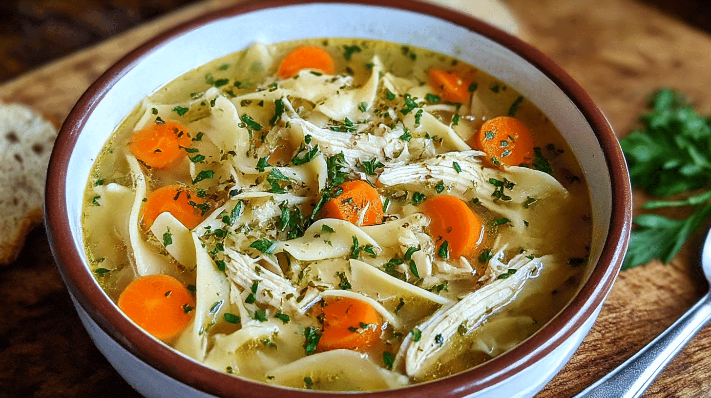 Easy Chicken Noodle Soup Recipe