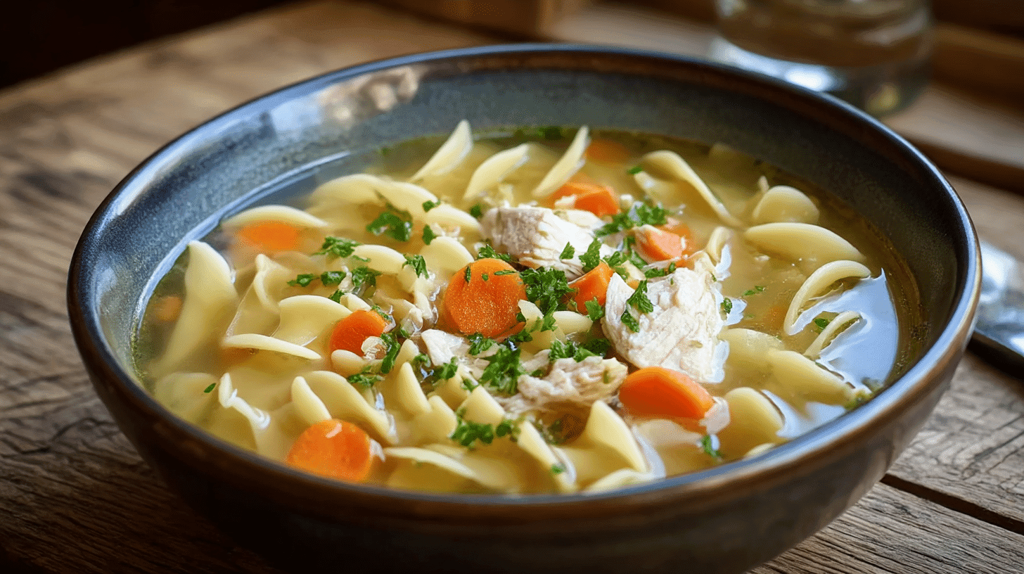 Easy Homemade Chicken Noodle Soup