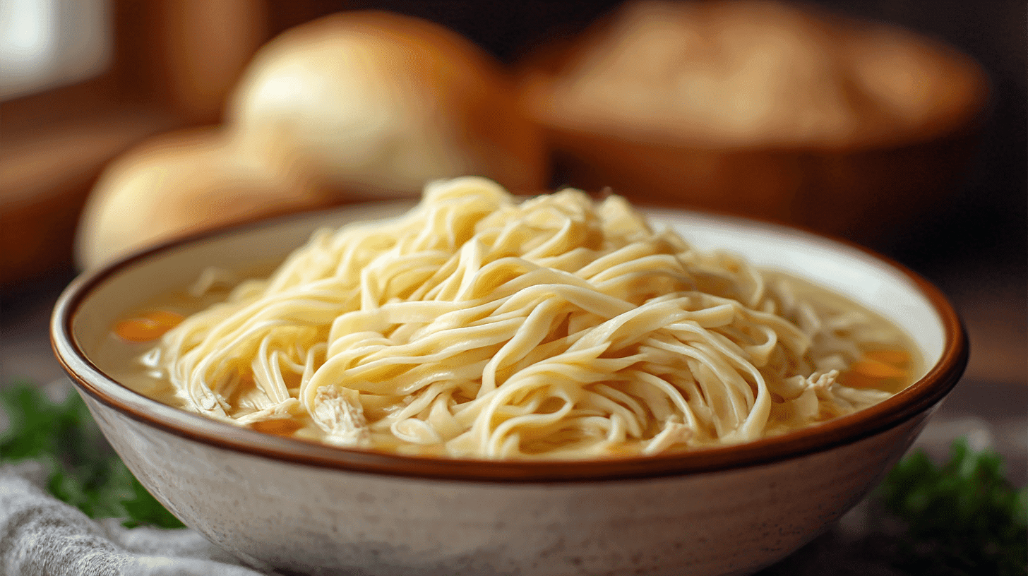 Homemade Noodles For Chicken Noodle Soup
