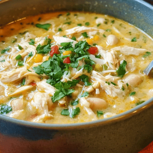 Stovetop White Chicken Chili