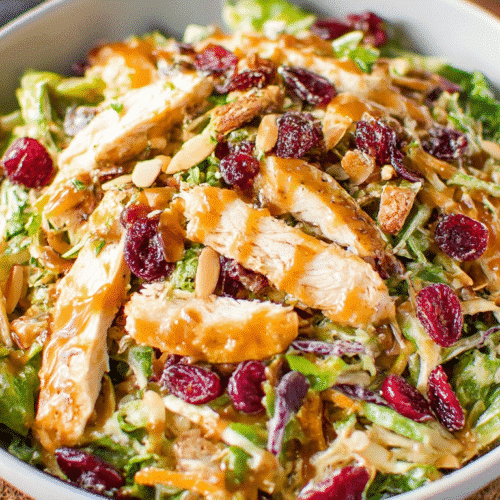 Asian Chicken Cranberry Salad Recipe