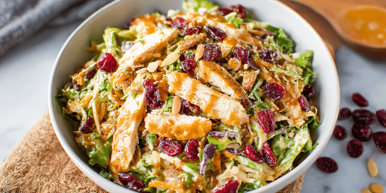 Asian Chicken Cranberry Salad Recipe