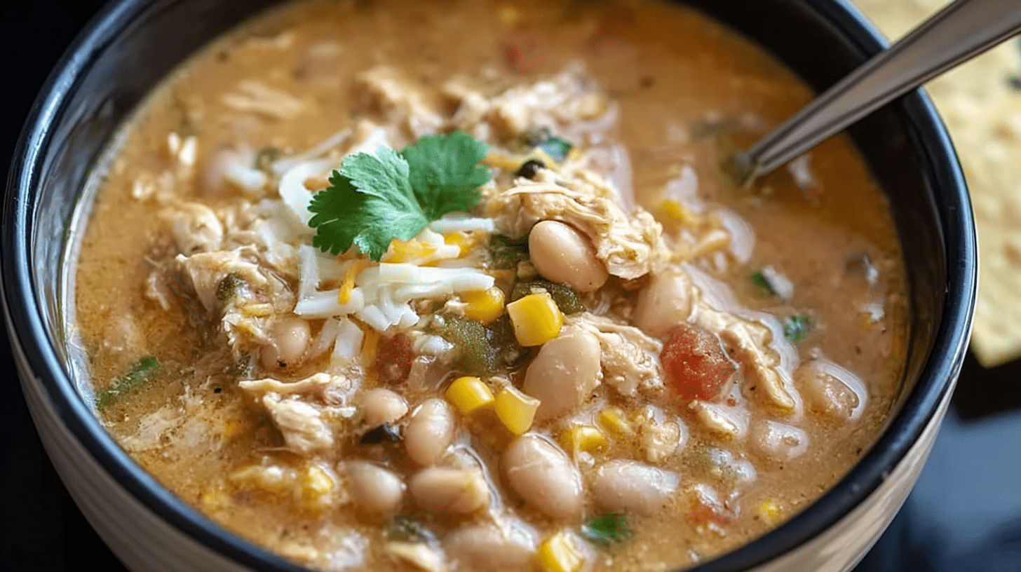 White Bean Chicken Chili Recipe