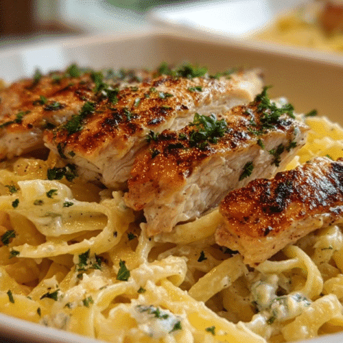 Boursin Cheese Pasta With Chicken