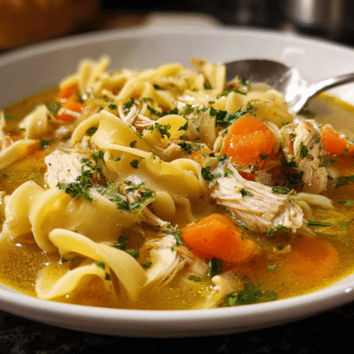 Home Made Chicken Noodle Soup