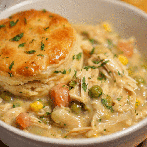 Crockpot Chicken Pot Pie