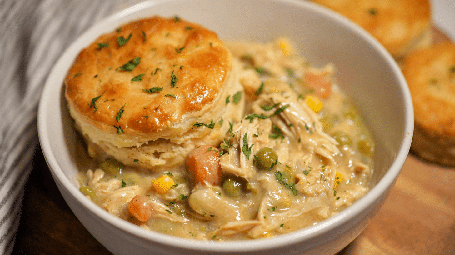 Crockpot Chicken Pot Pie