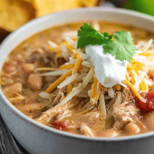 Crock Pot White Chicken Chili