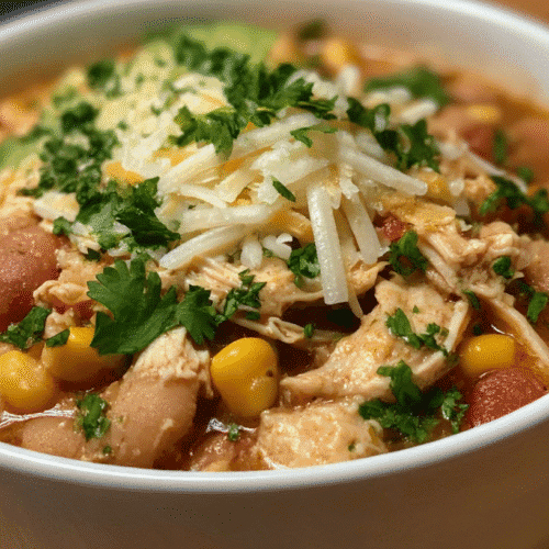 White Bean Chicken Chili Crockpot