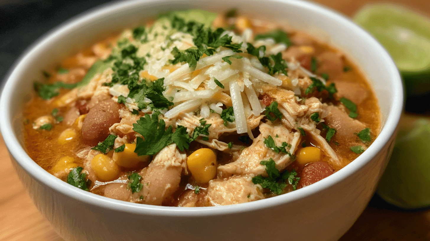 White Bean Chicken Chili Crockpot