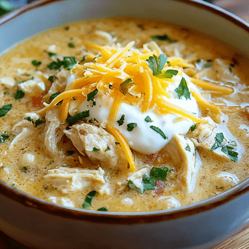 Keto White Chicken Chili
