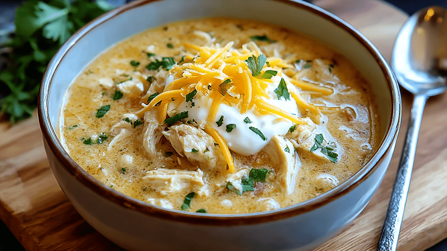 Keto White Chicken Chili