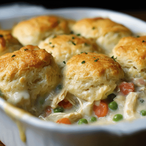 Easy Chicken Pot Pie Casserole