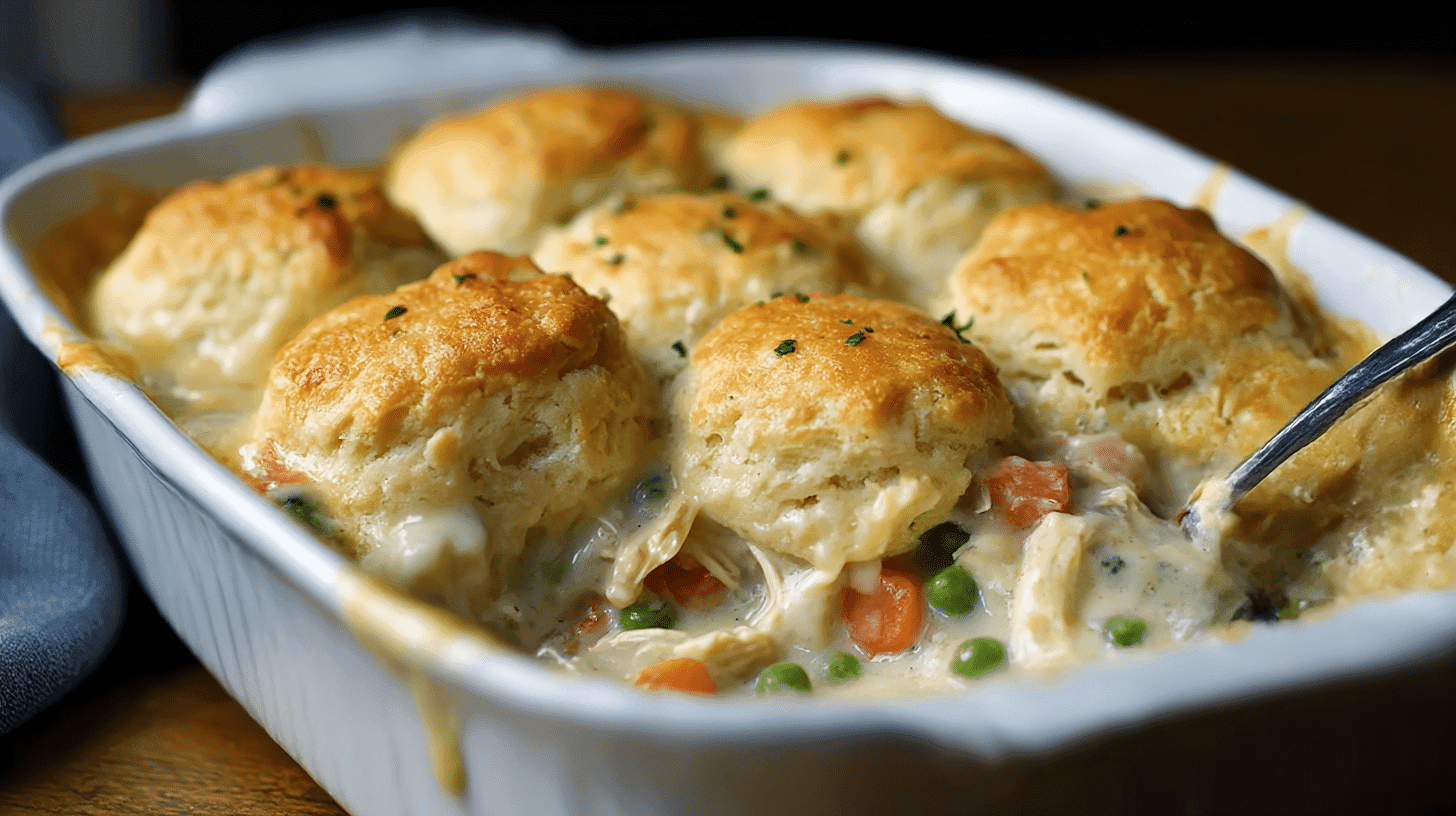 Easy Chicken Pot Pie Casserole