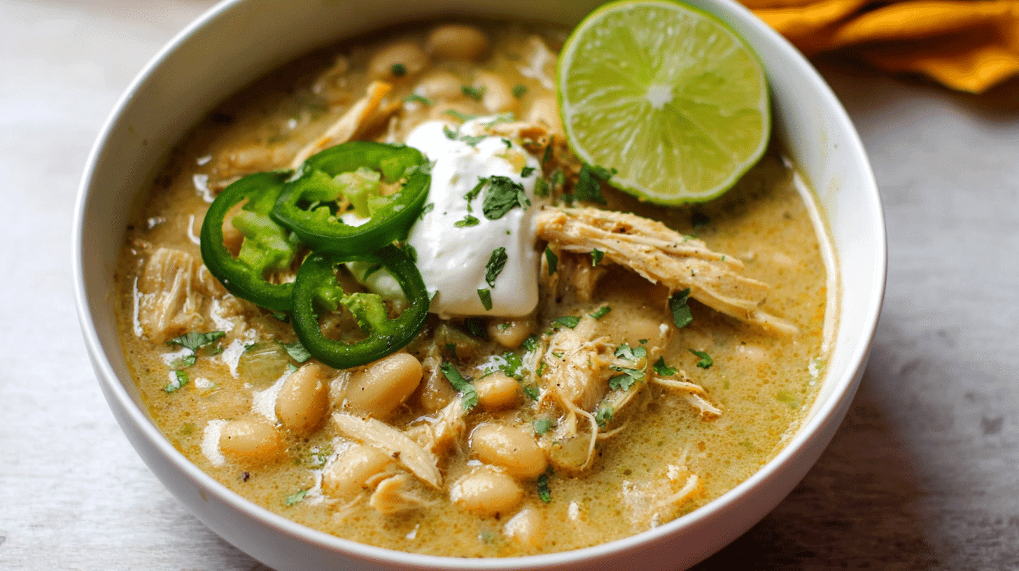Instant Pot White Chicken Chili