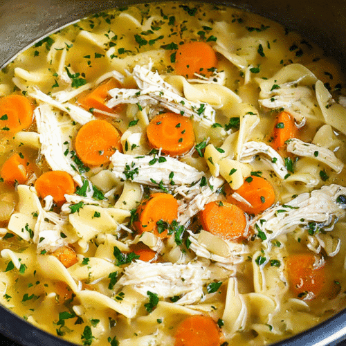 healthy Instant Pot Chicken Noodle Soup
