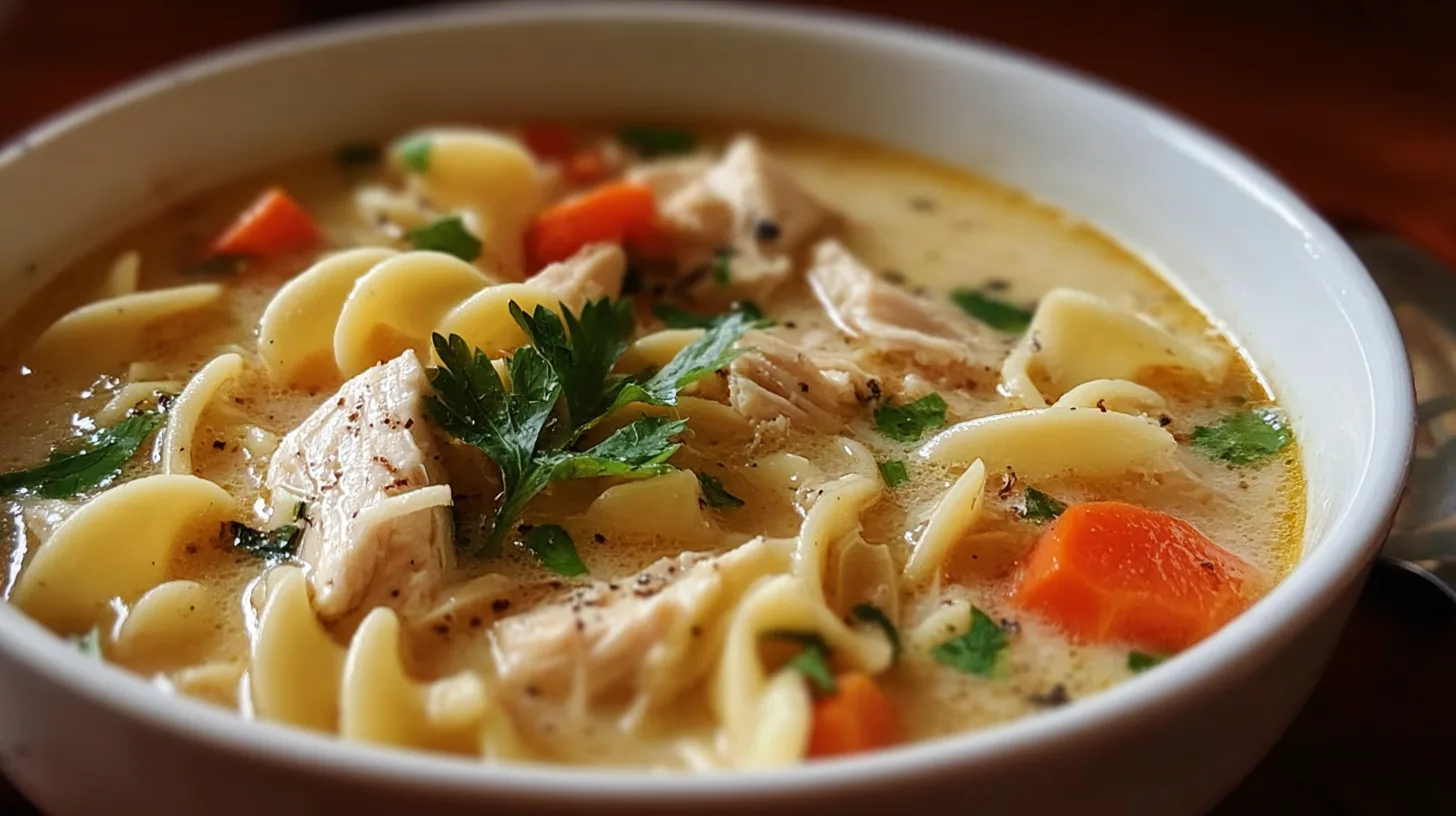 Chicken Noodle Soup From Scratch