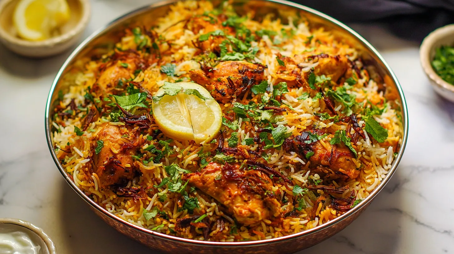 chicken biryani recipe