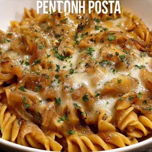 French Onion Soup Pasta