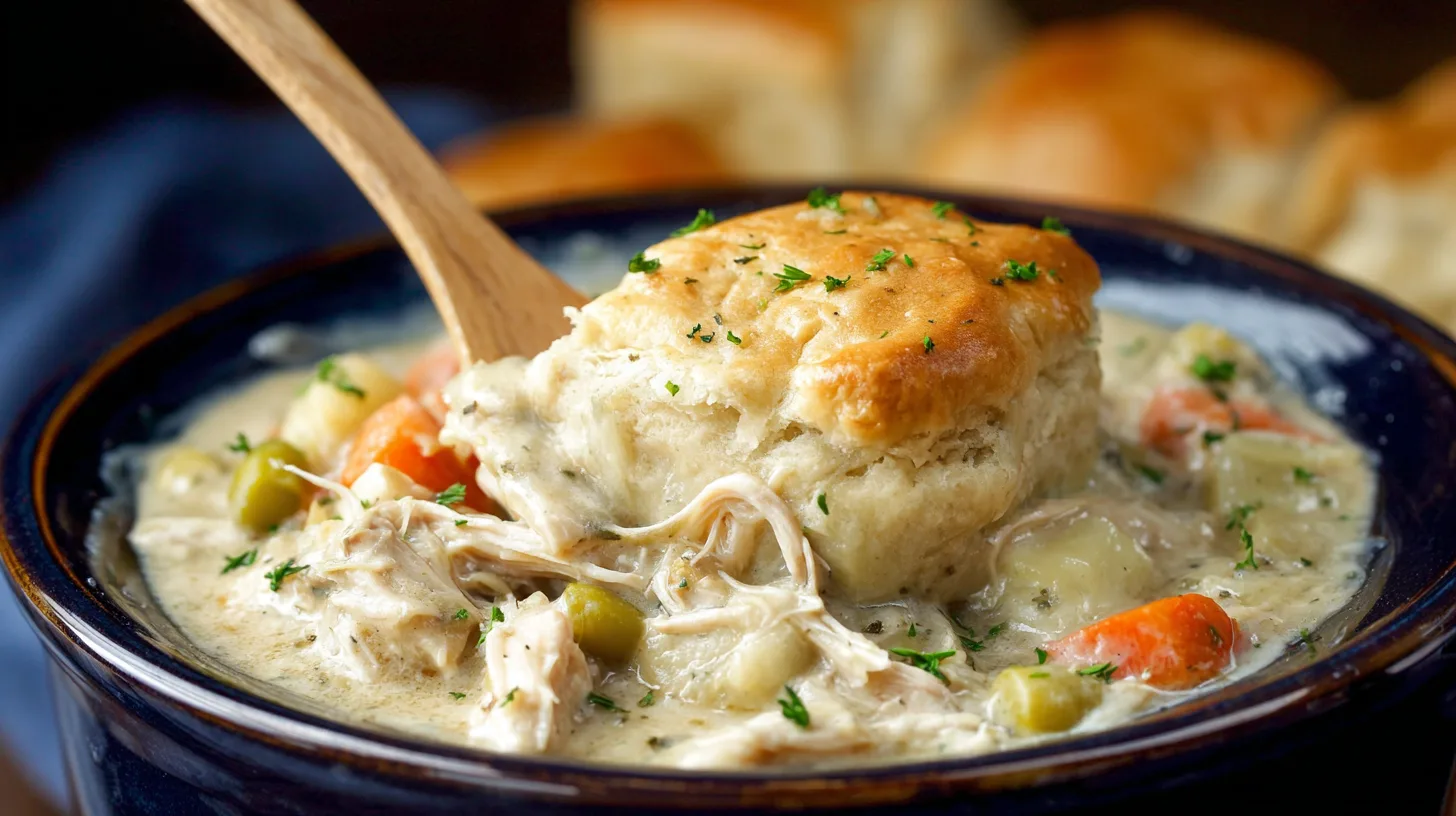 Slow Cooker Chicken Pot Pie