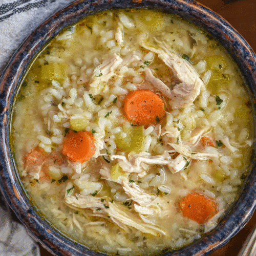 Instant Pot Chicken And Rice Soup