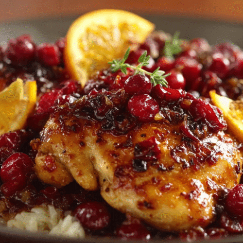 Cranberry Orange Chicken