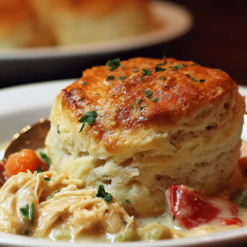 Red Lobster Biscuit Chicken Pot Pie