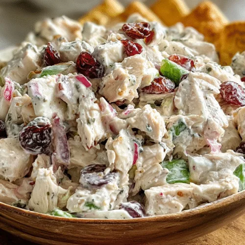 Chicken Salad With Craisins Recipes