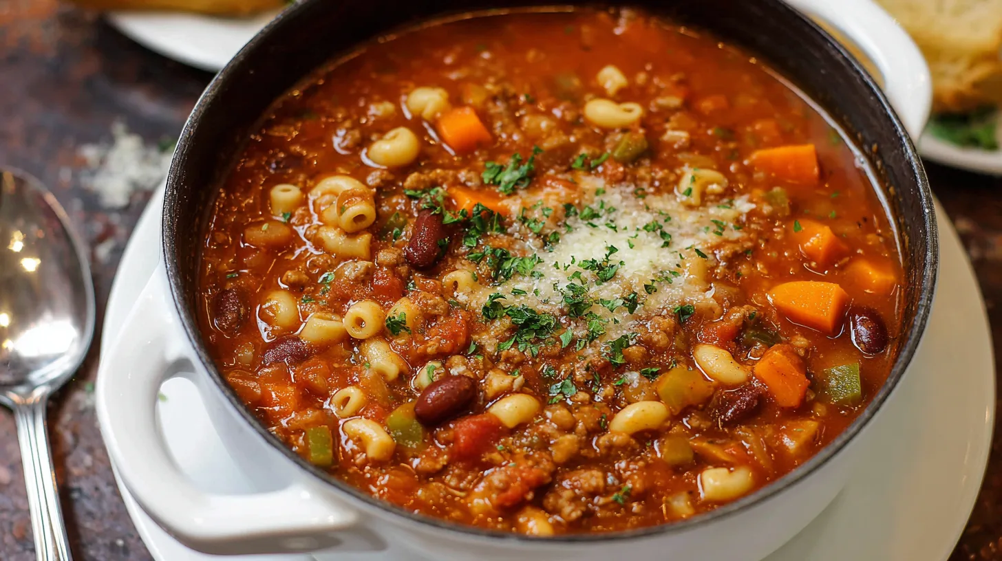 Pasta Fagioli Soup Olive Garden