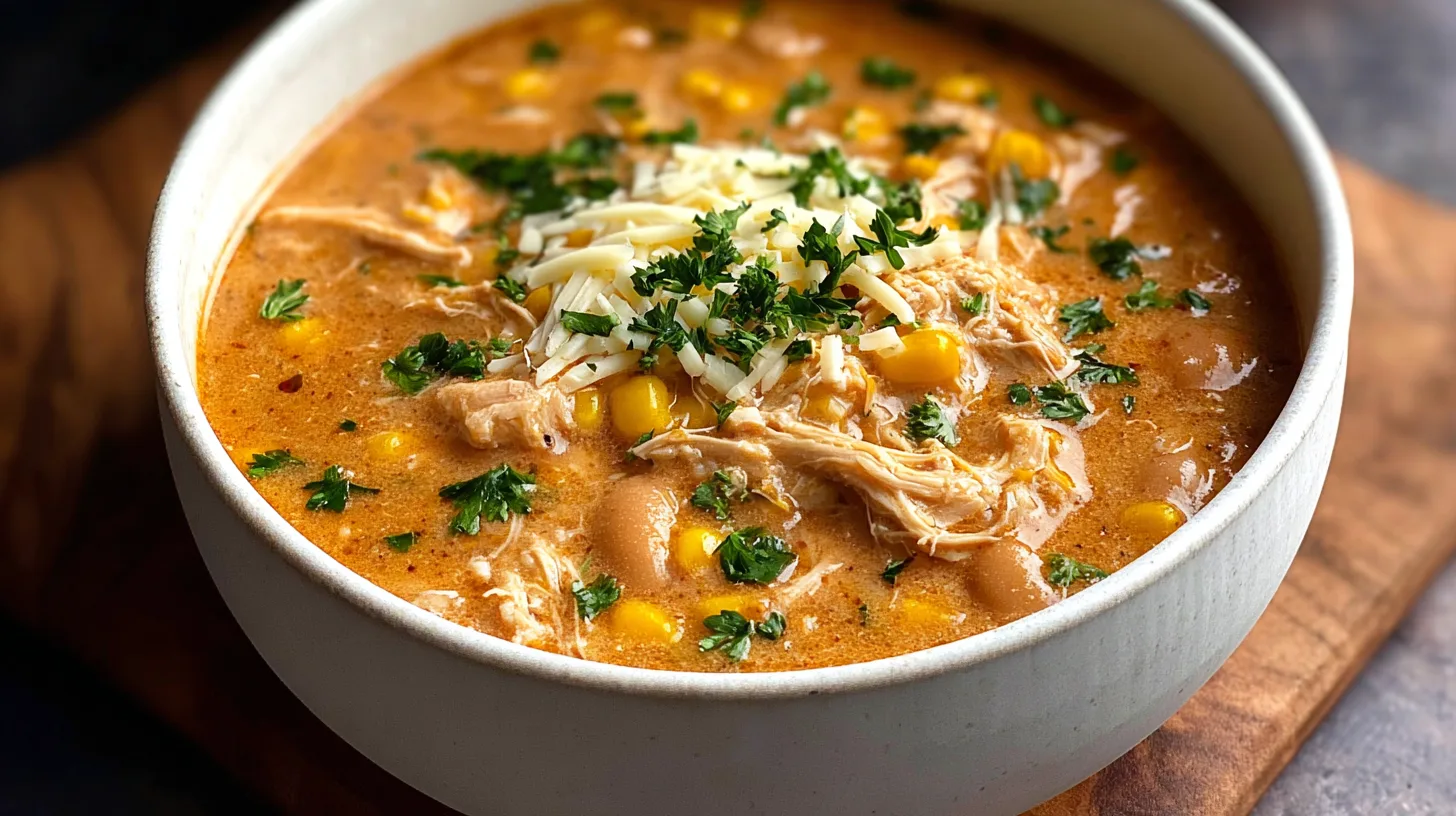 Shredded Chicken Chili