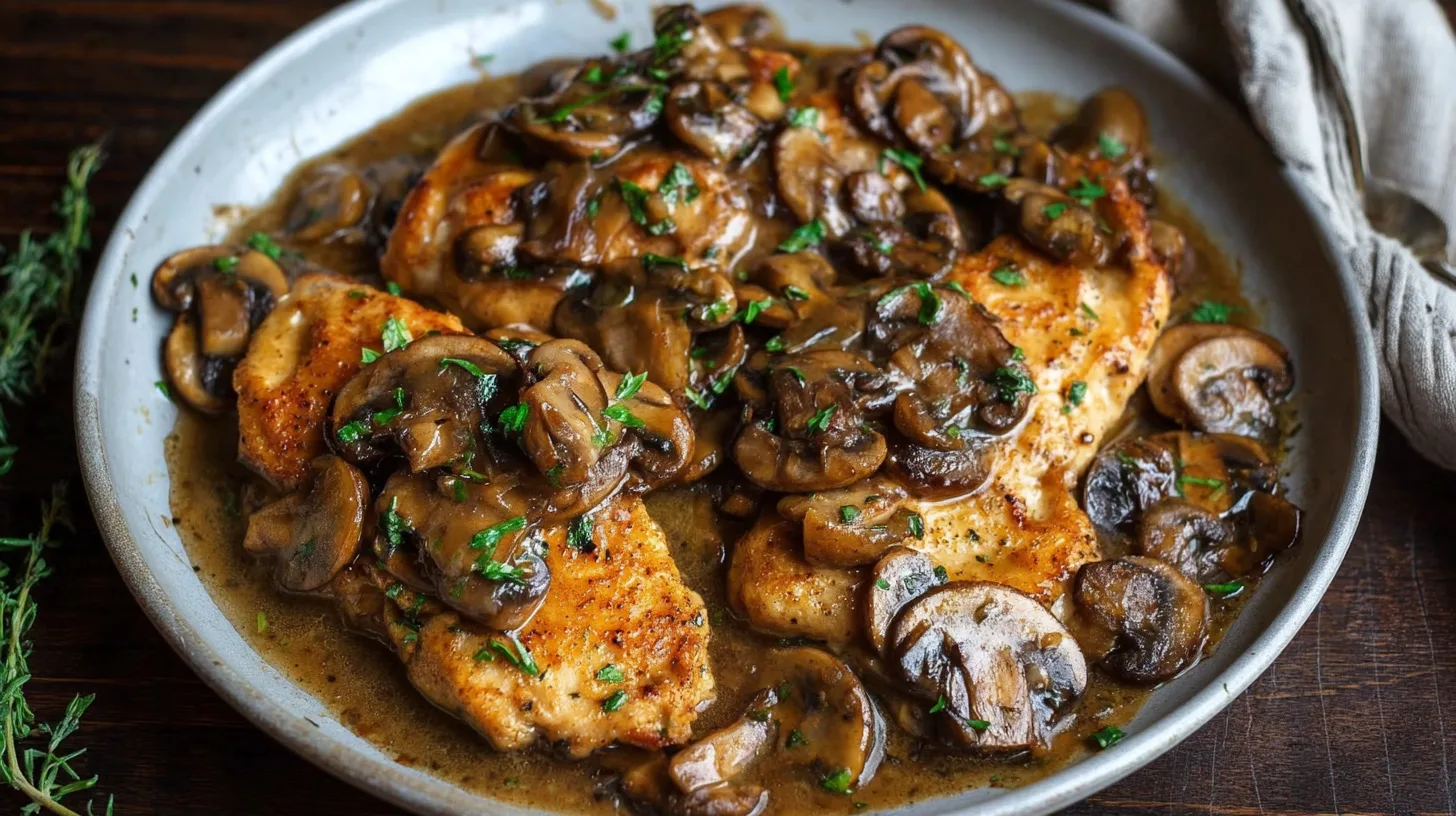 Chicken Marsala recipe