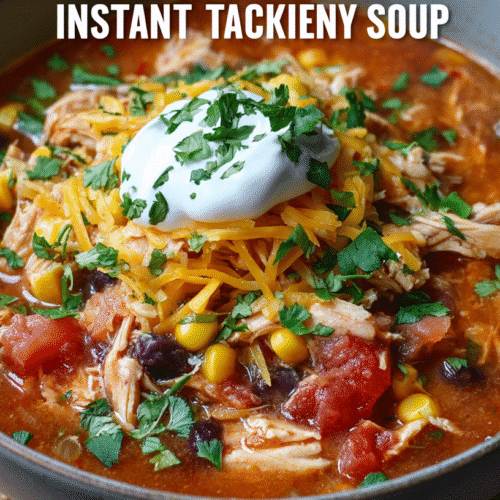 Instant Pot Chicken Taco Soup
