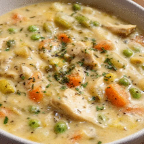 Chicken Pot Pie Soup Crockpot