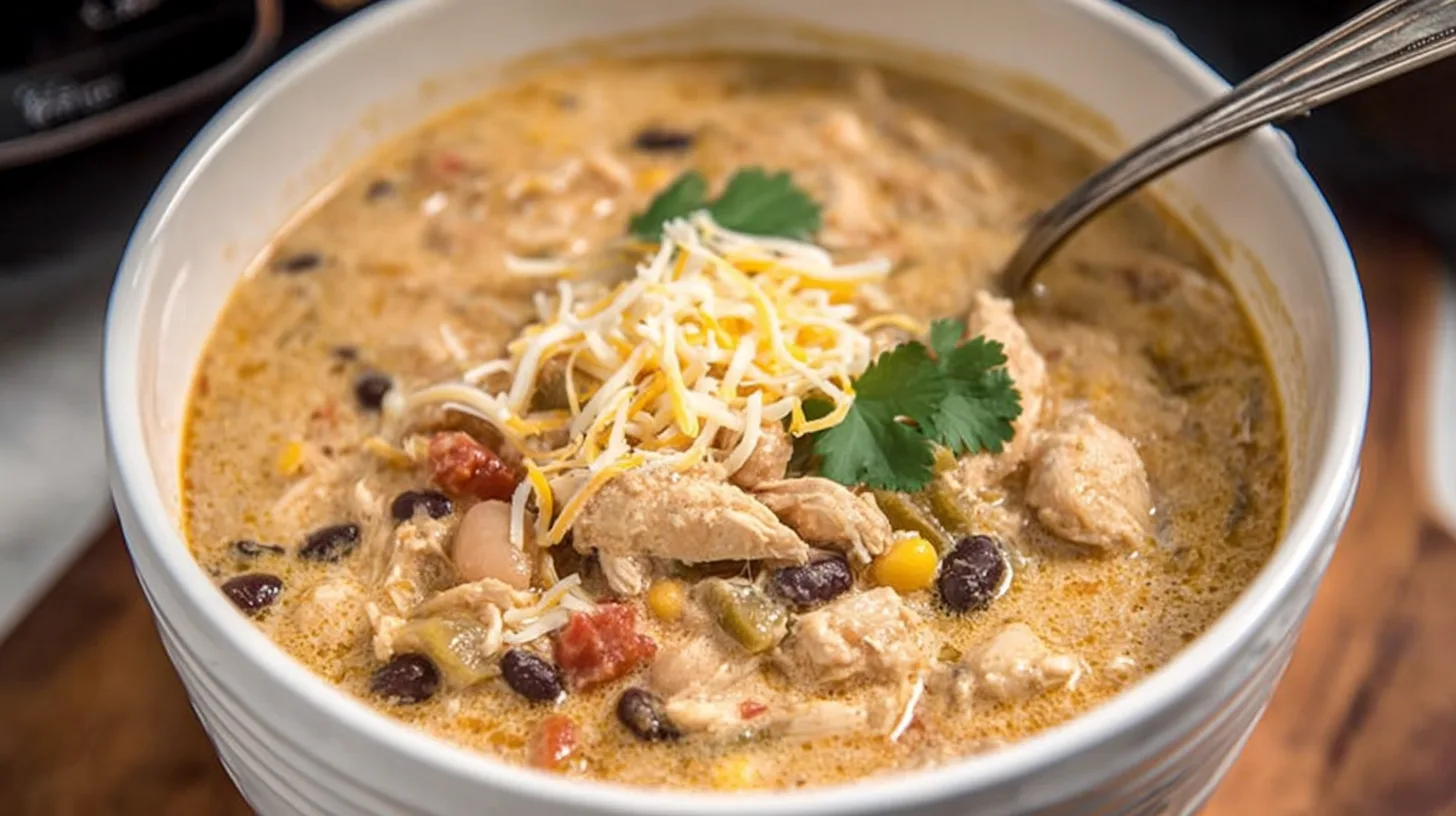 Cream Cheese White Chicken Chili