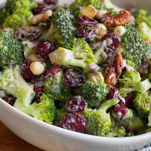 Broccoli Cranberry Salad