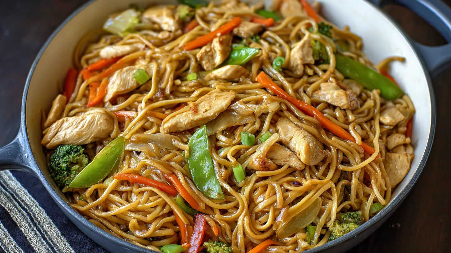 chicken lo mein recipe