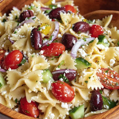 Greek Pasta Salad Recipe