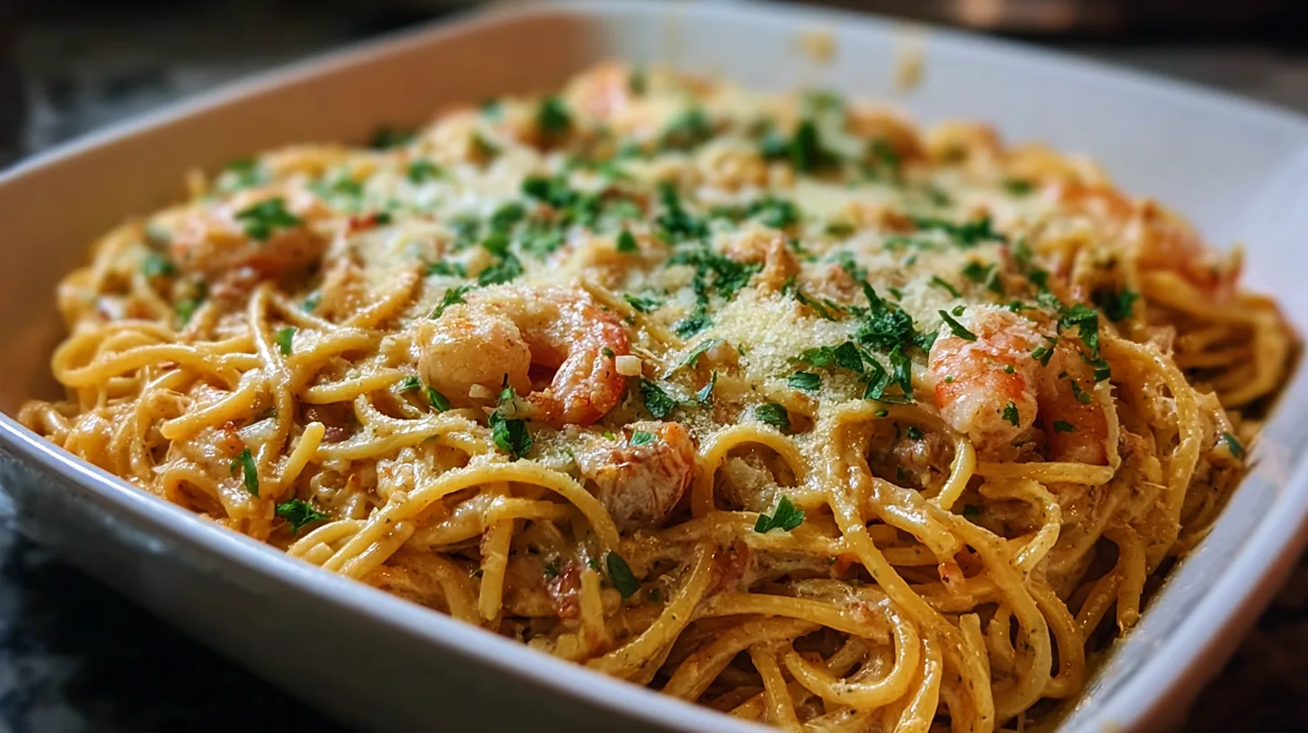 CREAMY TUSCAN SHRIMP LINGUINE