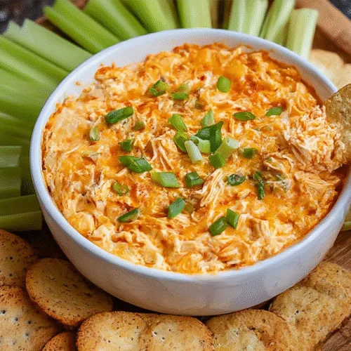 Slow Cooker Buffalo Chicken Dip recipe